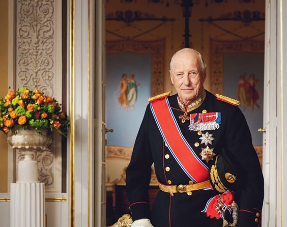 Bilete av kong Harald V