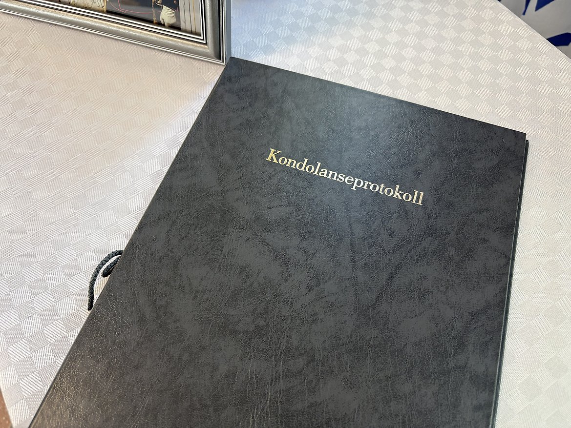 Bilete av kondolanseprotokoll
